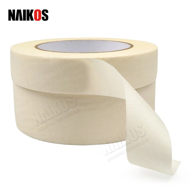 Cinta adhesiva de goma de papel crepé impermeable multiusos